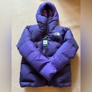 The North Face purple advanced mountain kit L6, unisex large.